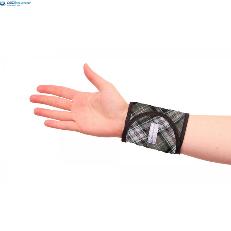 Cooling Wristband Scottish Grey